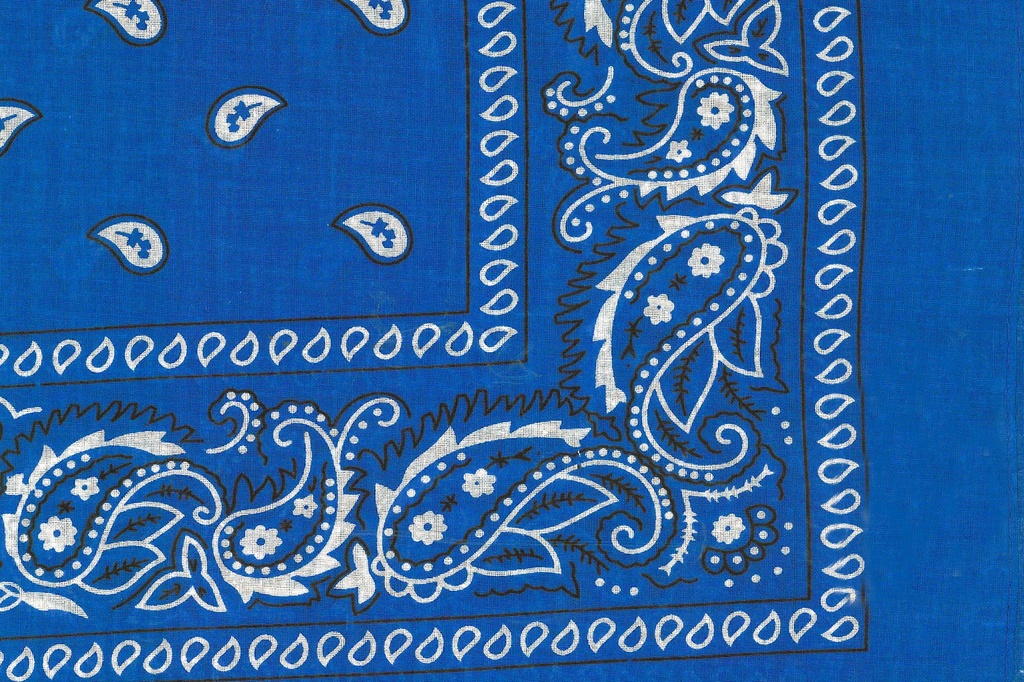 BANDANE COLORE BLU 