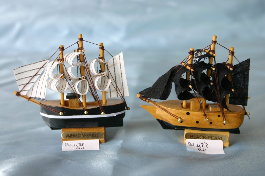 BARCHETTE LEGNO 4" - AMERIGO VESPUCCI 