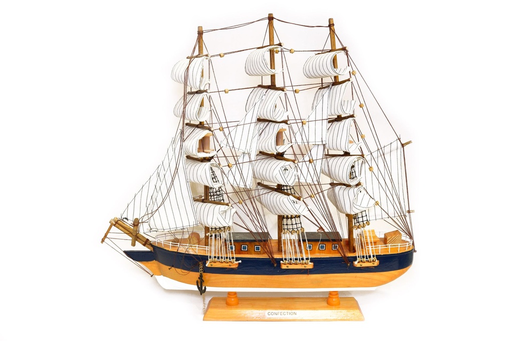 BARCA LEGNO CM 60 