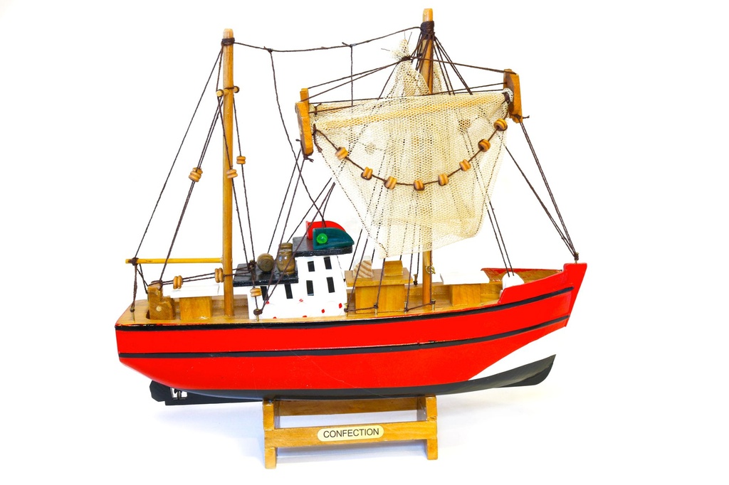 BARCA LEGNO 30 CM 