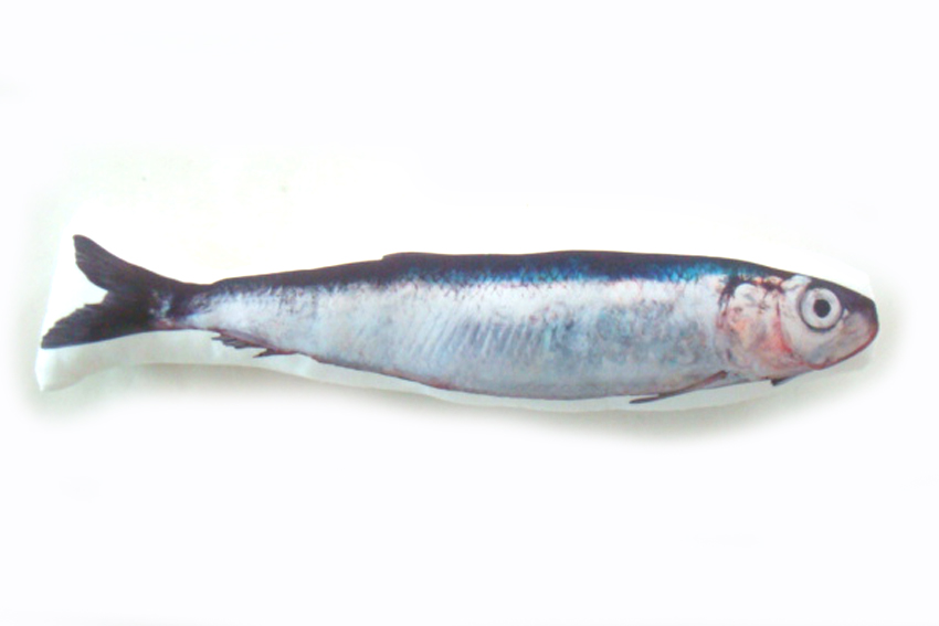 CUSCINO FORMA SARDINA 25*55 CM 