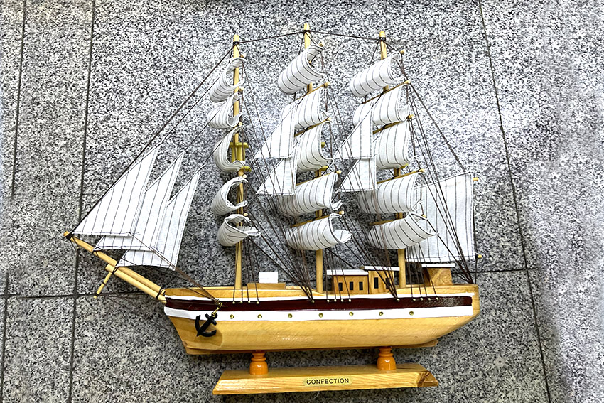 BARCA LEGNO CM 50 