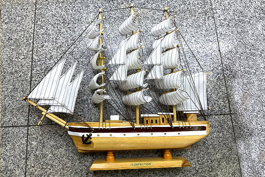 BARCA LEGNO CM 50 