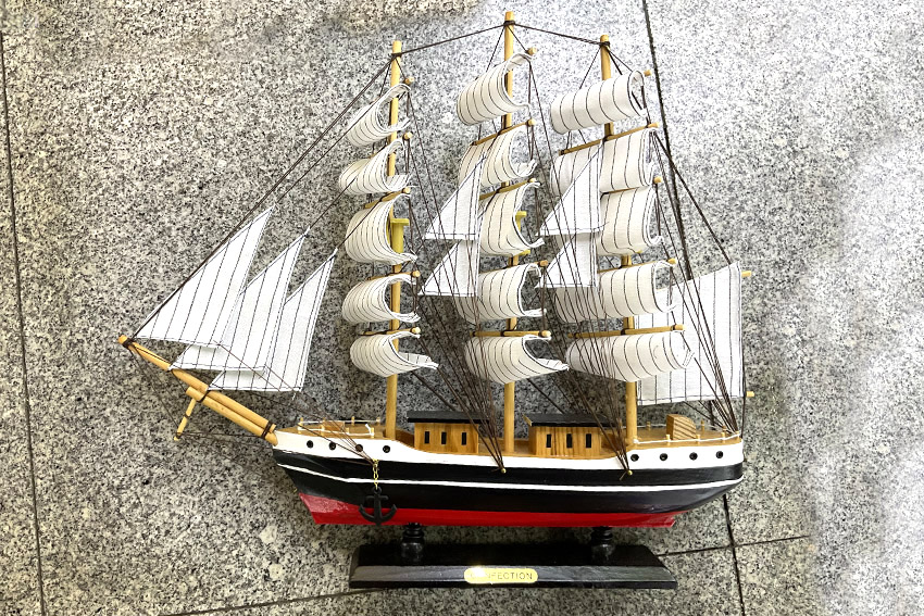 BARCA LEGNO CM 50 