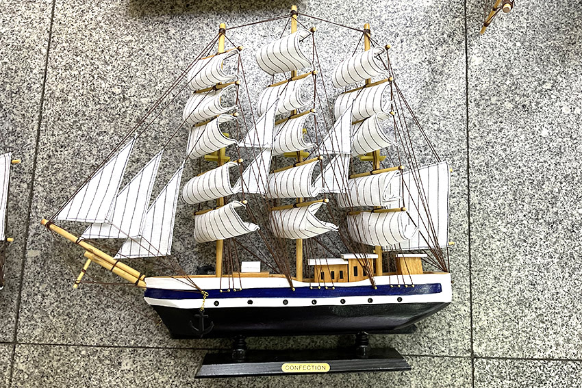 BARCA LEGNO CM 50 