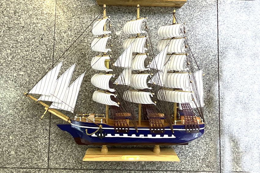 BARCA LEGNO CM 60 