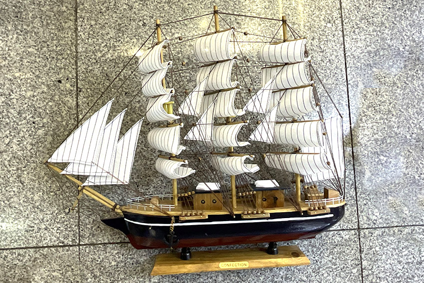 BARCA LEGNO CM 60 