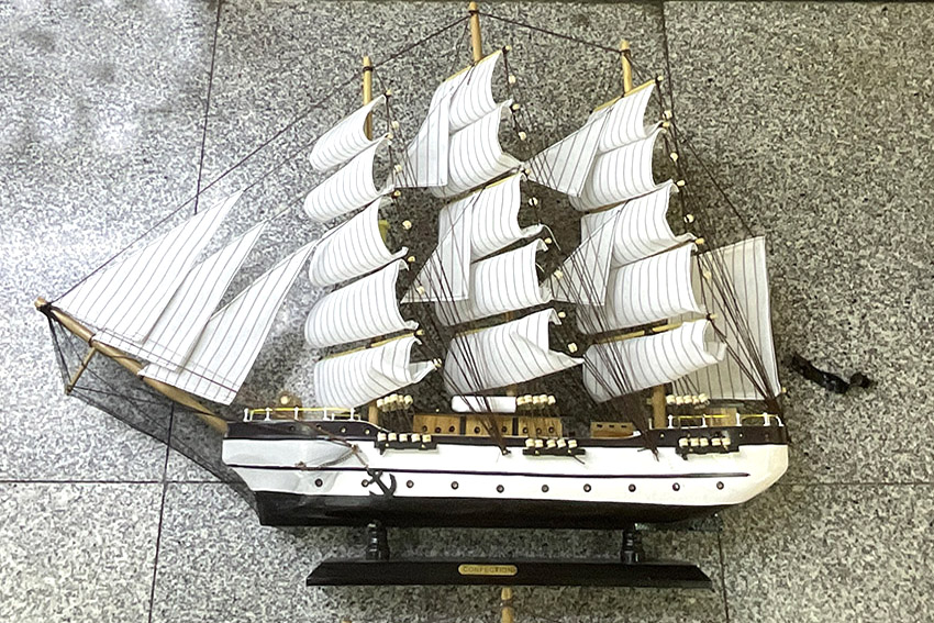 BARCA LEGNO CM 60 