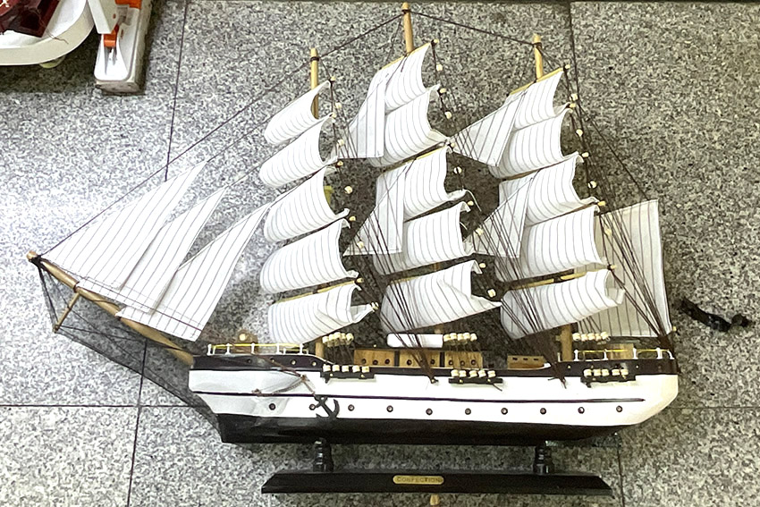 BARCA LEGNO CM 80 