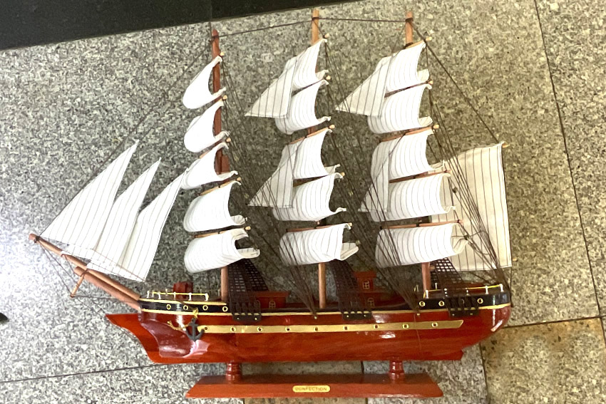 BARCA LEGNO CM 80 