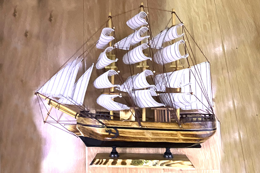 BARCA LEGNO CM 40 