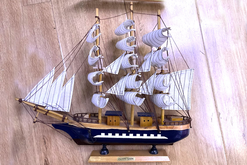 BARCA LEGNO CM 40 