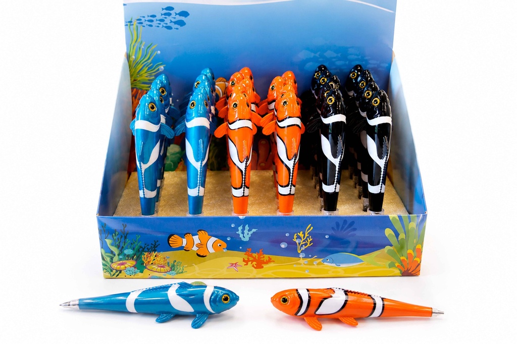 PENNA PLASTICA PESCE NEMO (DISPL BOX 30 PCS) 