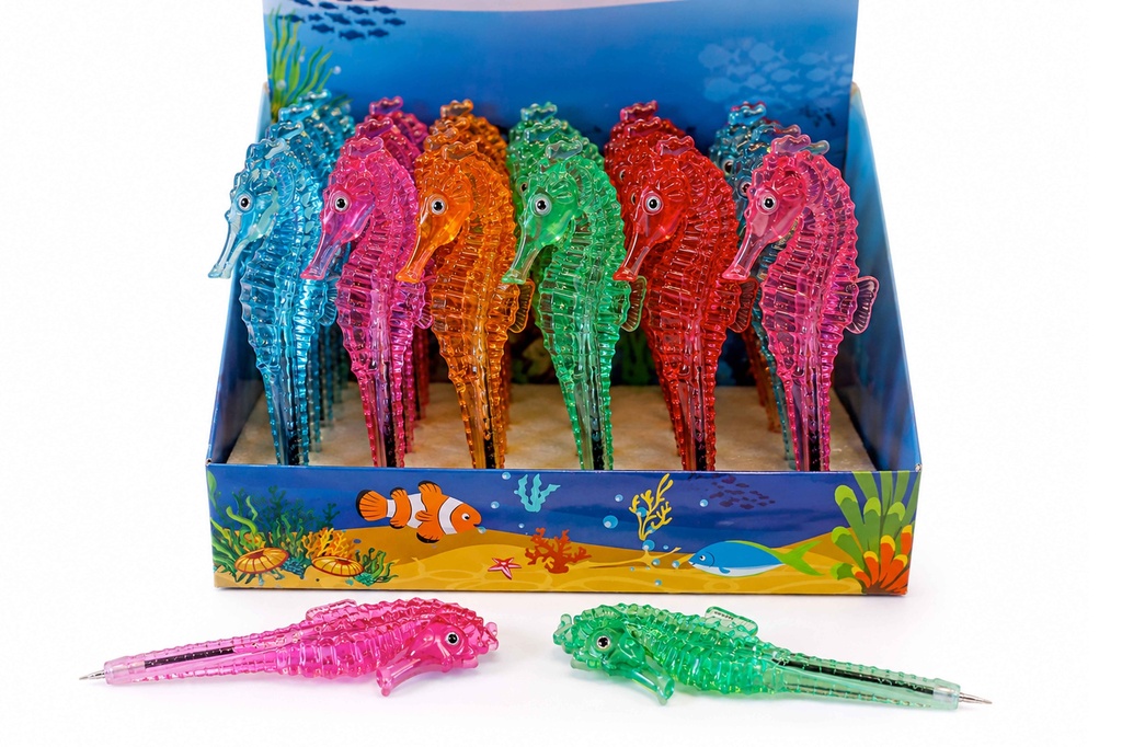 PENNA PLASTICA CAVALL MARINO (DISPL BOX 30 PCS) 