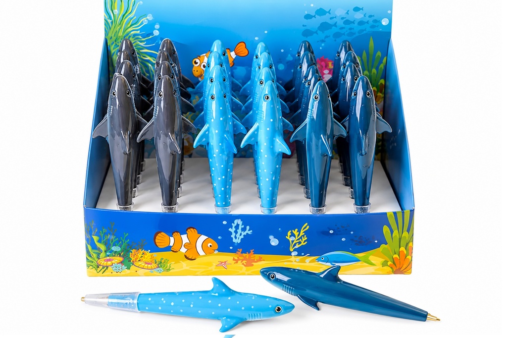 PENNA PLASTICA SQUALO (DISPL BOX 30 PCS) 