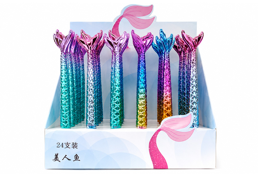PENNA PLASTICA CODA SIRENA COL ASS 