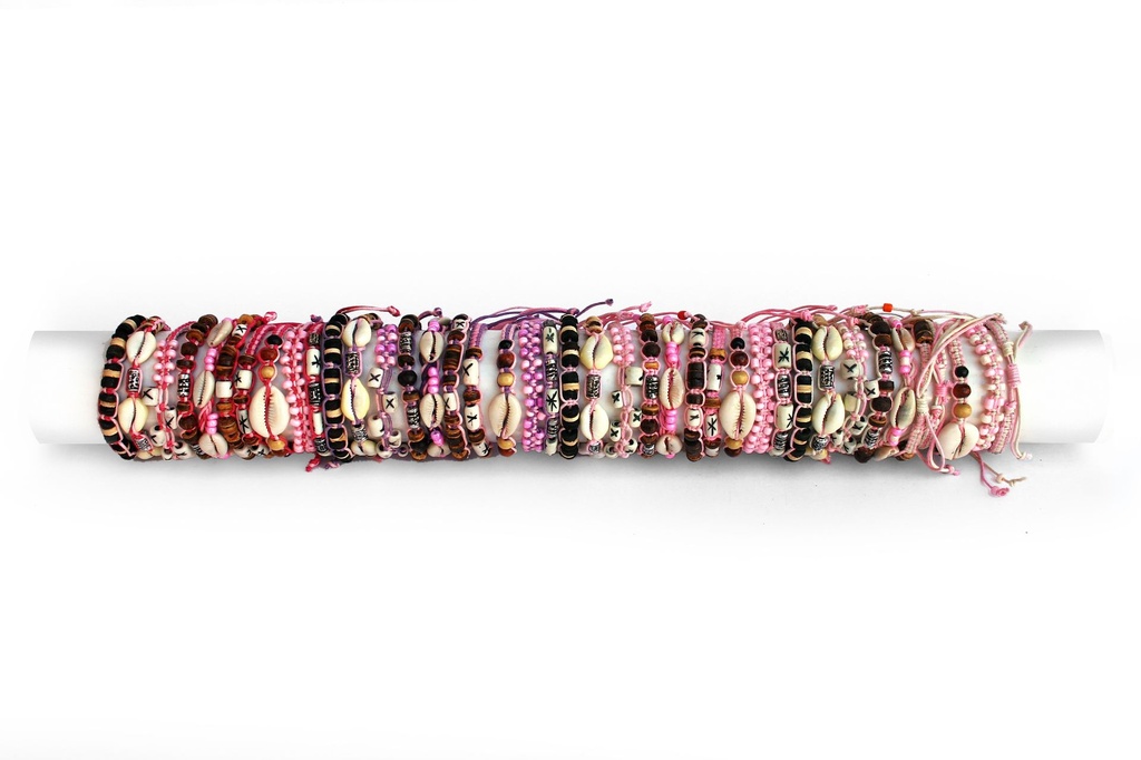 BRACCIALE COTONE TONI ROSA ASS. 