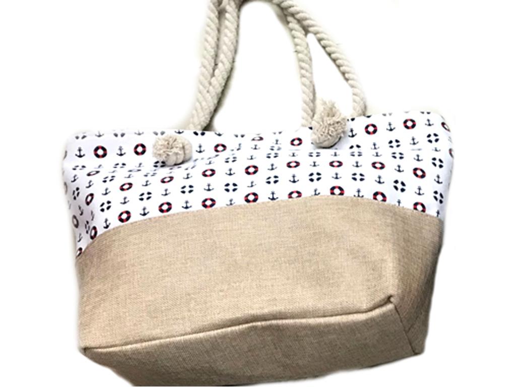 BORSA MARE BICOLORE 
