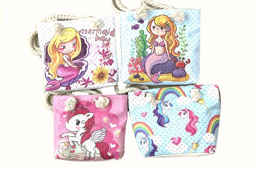 BORSA STOFFA BIMBA SIRENE 