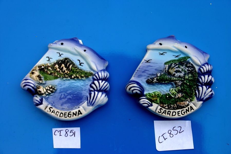 MAGNETE CERAMICA DELFINO SARDEGNA DIAM 6,5 