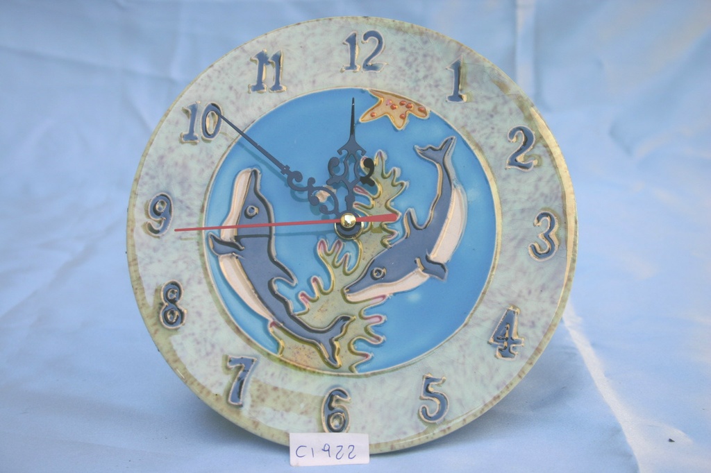 OROLOGIO CERAMICA DIAM 18cm D'APPENDERE 