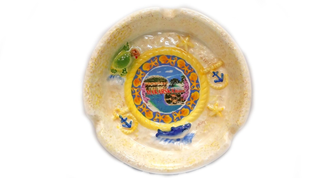POSACENERE CERAMICA c/DECALCO MAKARSKA 