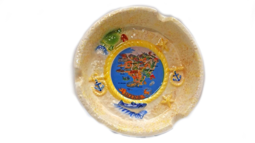 POSACENERE CERAMICA c/DECALCO ISTRA 