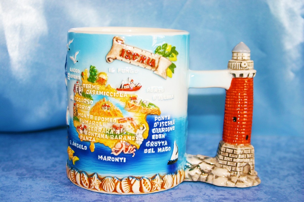TAZZA CERAMICA ISCHIA 