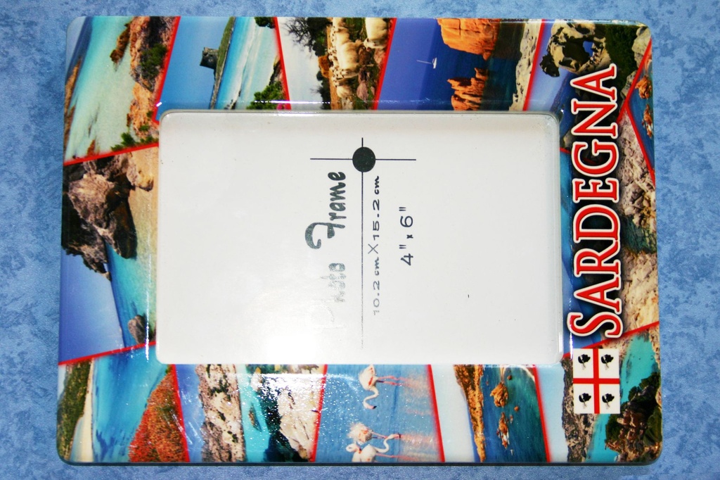 PORTAFOTO CERAMICA SARDEGNA IMMAGINI PICC 