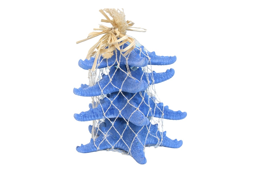 RETE c/STELLE MARINE 4"-6" BLU H 25 cm 