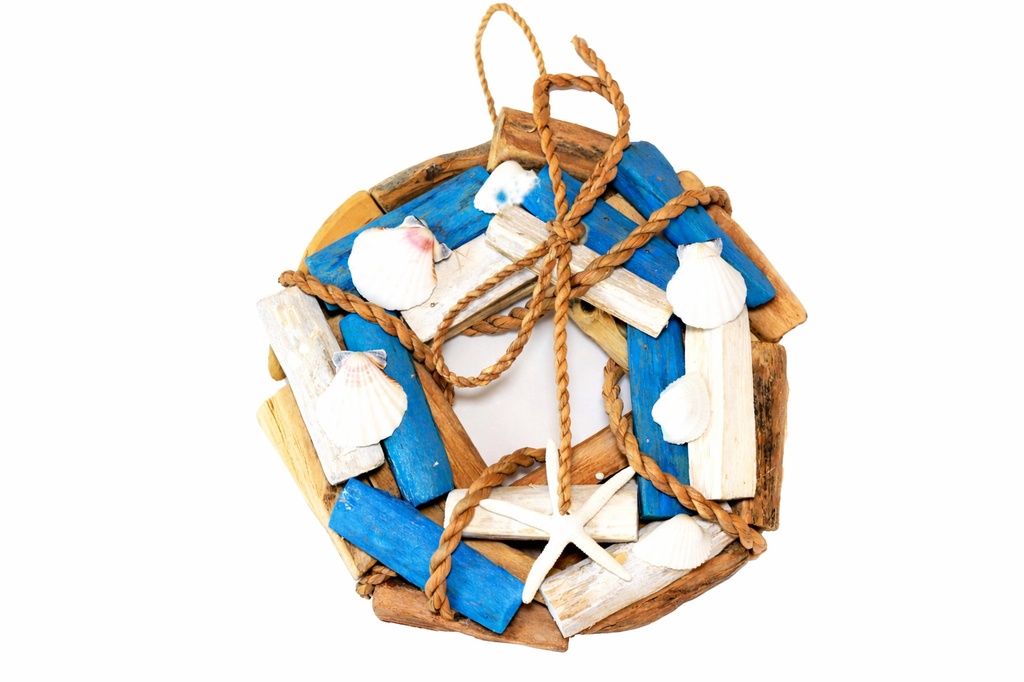 DECORAZ D'APP LEGNO/LEGN/CORDA E CONH 