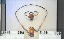 COLLANA  RAME E CONCHIGLIA 