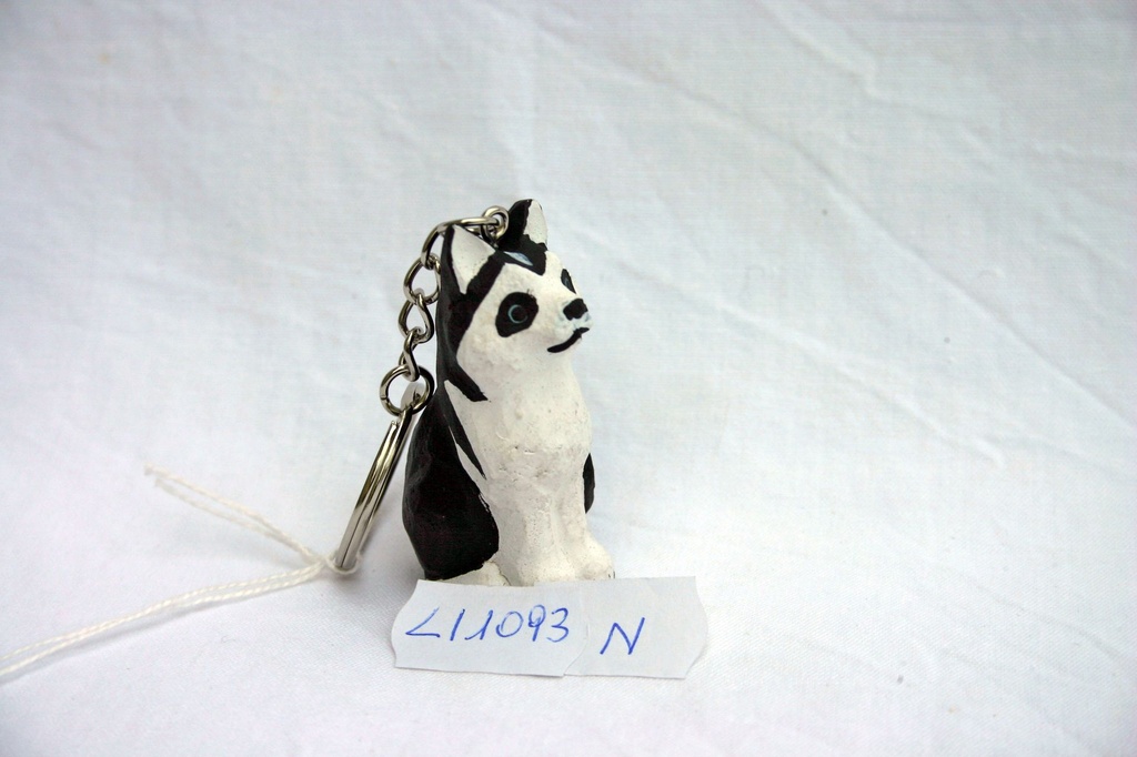 PORTACHIAVE LEGNO CANE 