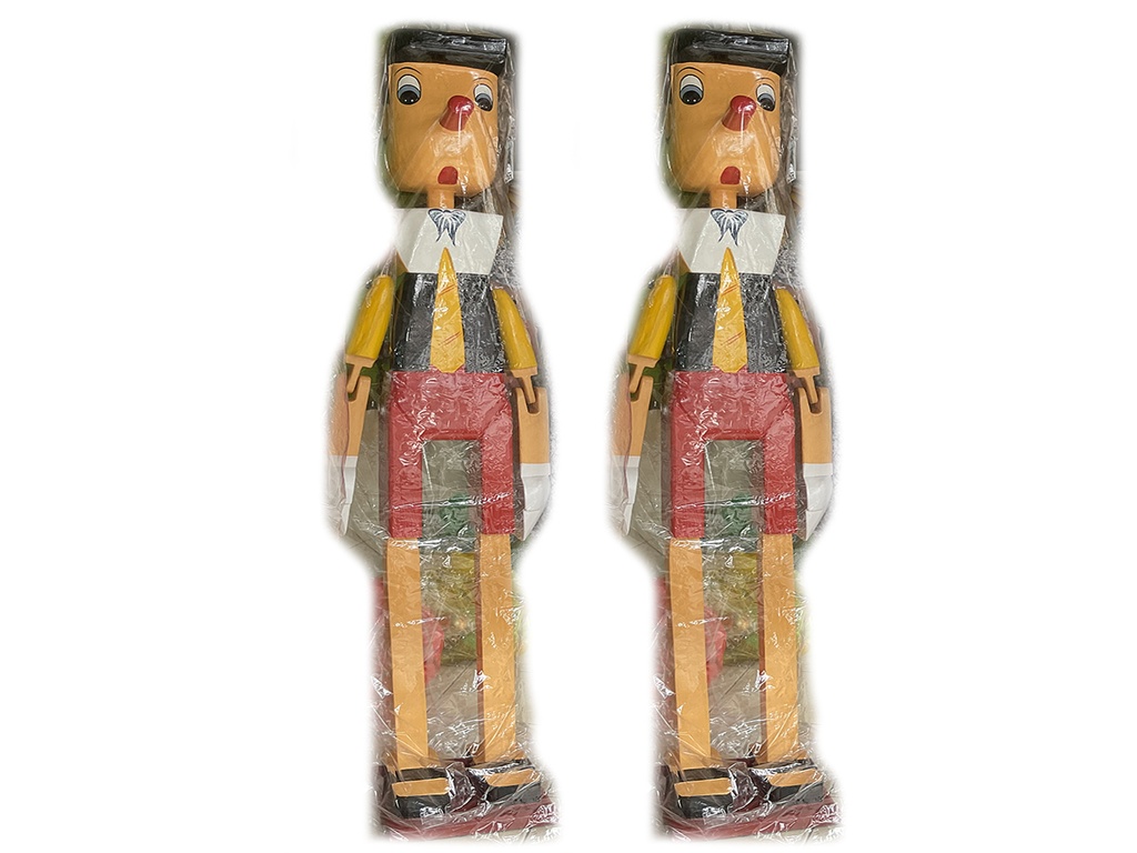 PINOCCHIO MARIONETTA LEGNO MT 1 