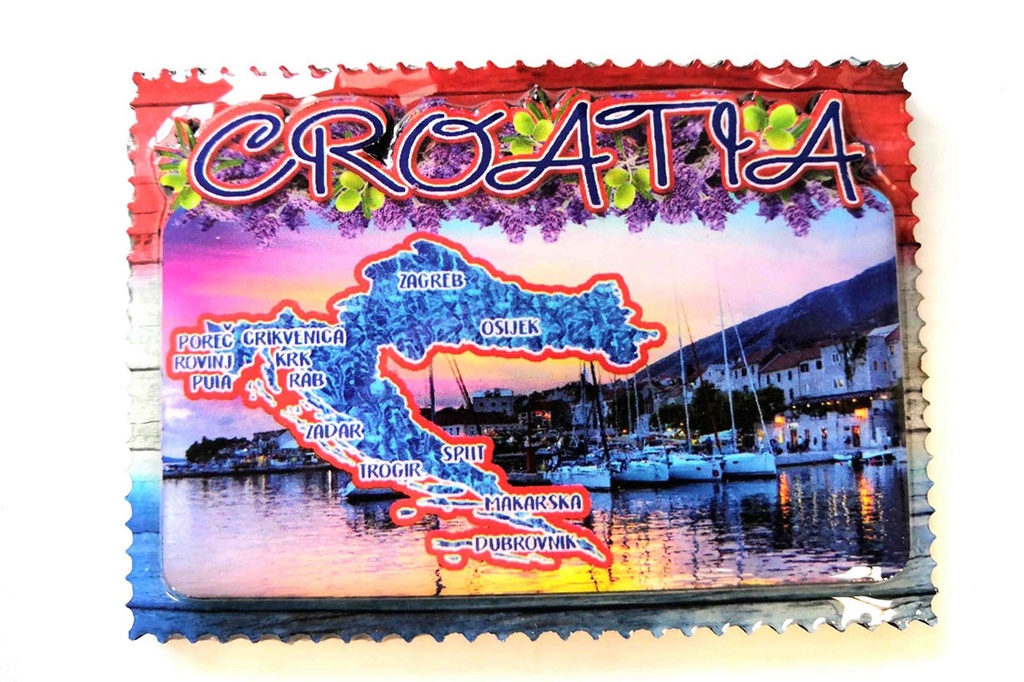 MAGNETE MDF MAPPA CROATIA 