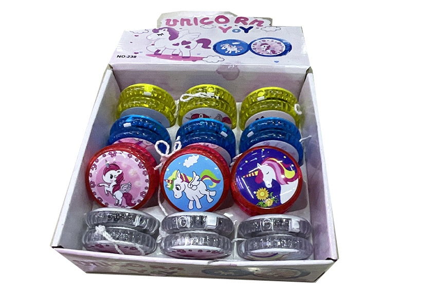 YO-YO PLASTICA UNICORNO 