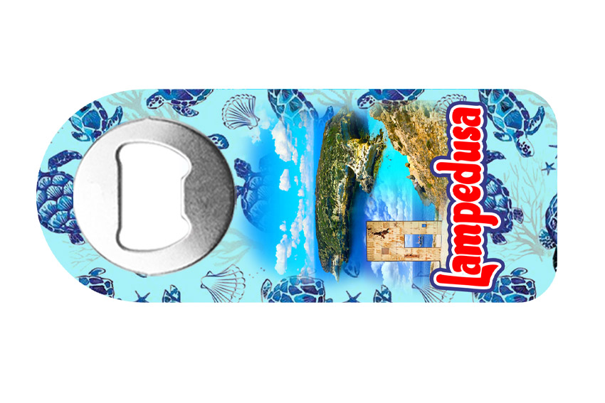 MAGNETE APRIBOTTIGLIA PLASTICA LAMPEDUSA 