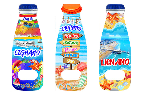 MAGNETE APRIBOTTIGLIA PLASTICA LIGNANO 3 MOD 