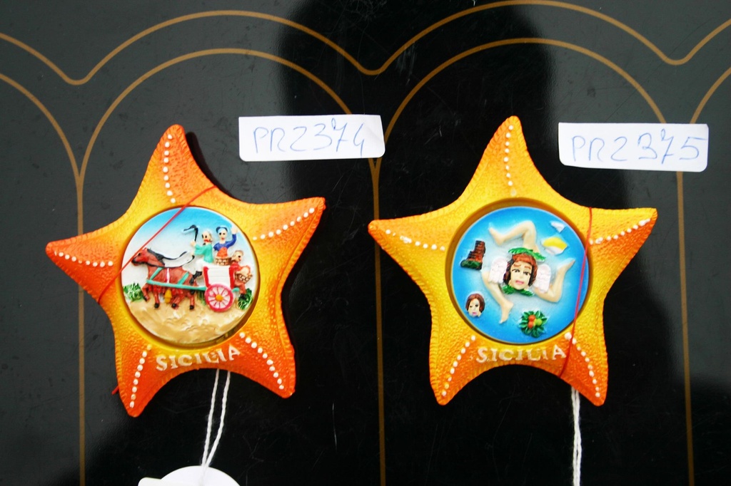 MAGNETE RESINA STELLA TRINACRIA 