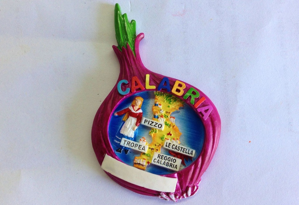 MAGNETE RESINA CIPOLLA CALABRIA 