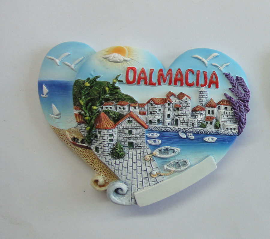 MAGNETE RESINA DOPPIOCUORE DALMACIJA 