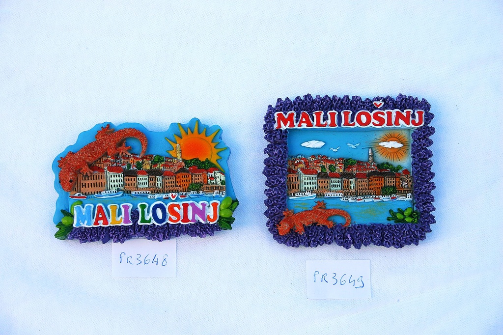 MAGNETI RESINA CORNICE LAVANDA MALI LOSINJ 