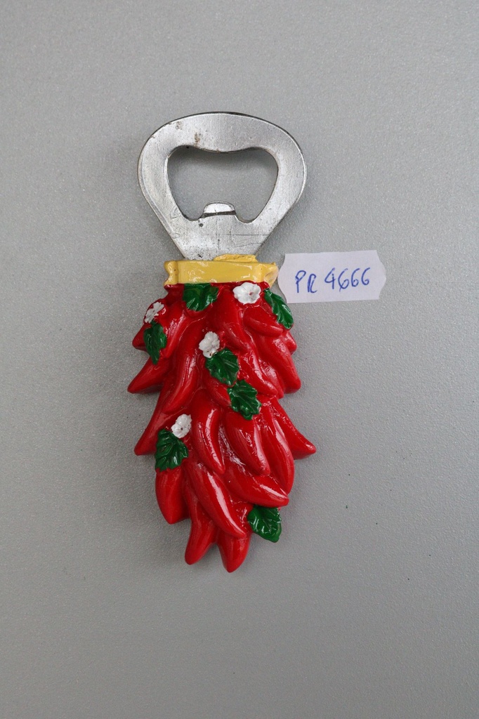 MAGNETE RESINA PEPERONCINO TARGHETTA 