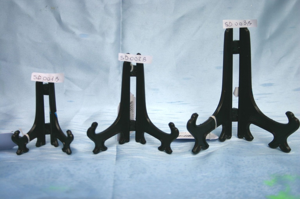 STAND PLASTICA NERO MED. CM 15.5 