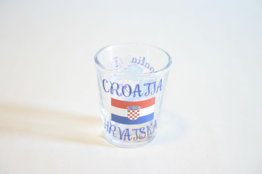 BICCHIERINO VETRO CROAZIA 