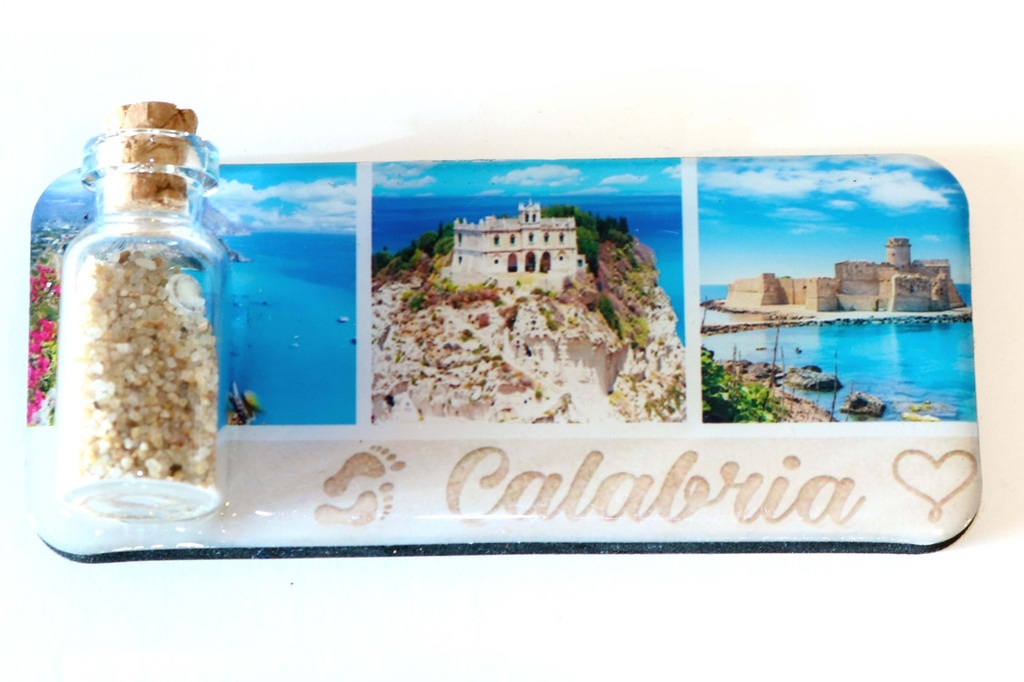 MAGNETE RES EPOXY RETTANG CALABRIA COLLAGE SABBIA 