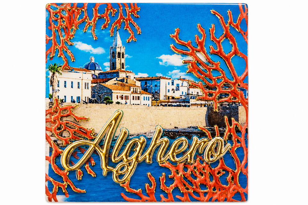 MAGNETE IN MELAMINE ALGHERO QUADRATO