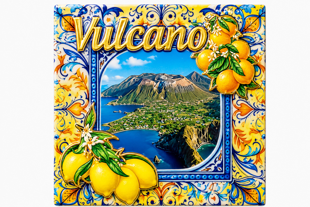 MAGNETE IN MELAMINE VULCANO QUADRATO