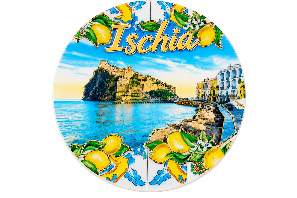 MAGNETE IN MELAMINE ISCHIA TONDO