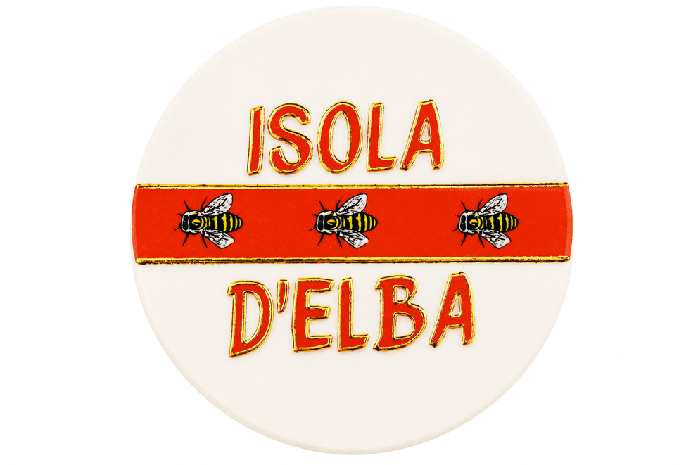 MAGNETE IN MELAMINE IS. D'ELBA 3 API TONDO